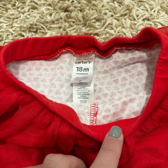 Carters Daddy’s Little Valentine 2 Piece Outfit - Picture 4 of 5